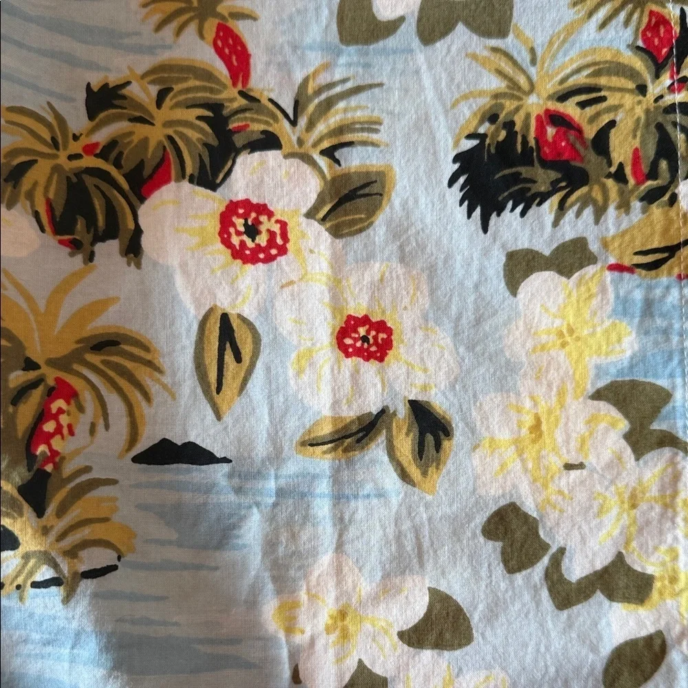 J. Crew Blue Floral Men's Shirt